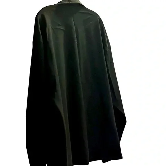 Men’s 2 Piece Leisure Suit. Black PantsMatching Black Jacket. Stylish Easy